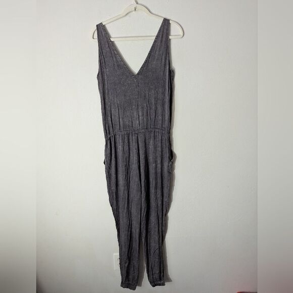 Chaser Revolve Black Heirloom Jersey Knit Jumpsuit Women Size Small - Picture 5 of 6